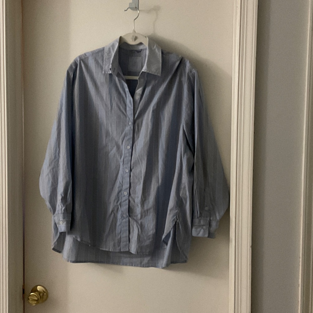 Aerie Blue Button Down Shirt